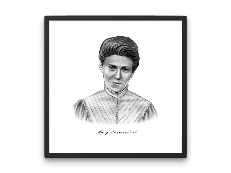 Amy Carmichael Portrait Print