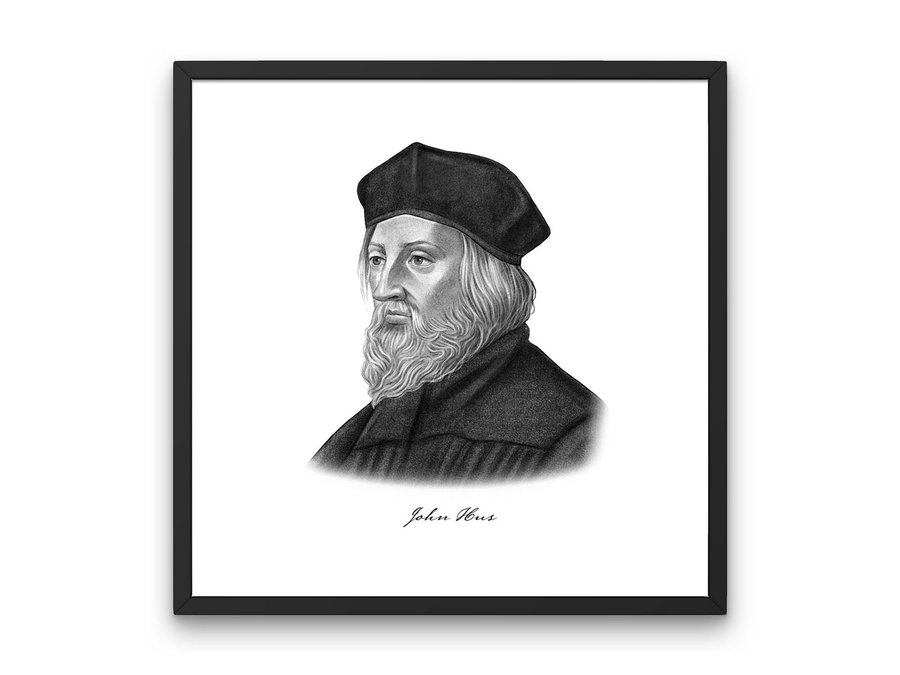 John Hus Portrait Print