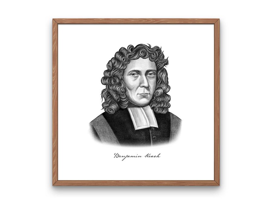 Benjamin Keach Portrait Print