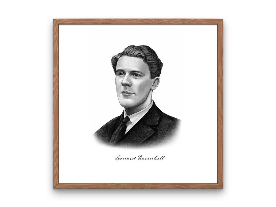 Leonard Ravenhill Portrait Print