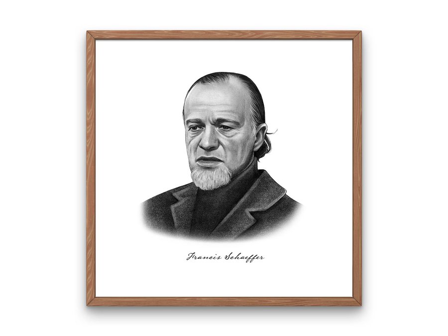 Francis Schaeffer Portrait Print