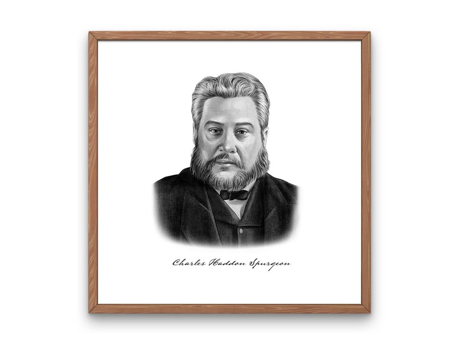 Charles Spurgeon Portrait Print