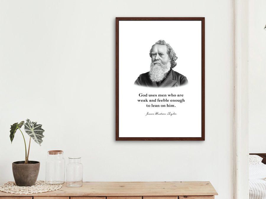 Hudson Taylor Quote Print